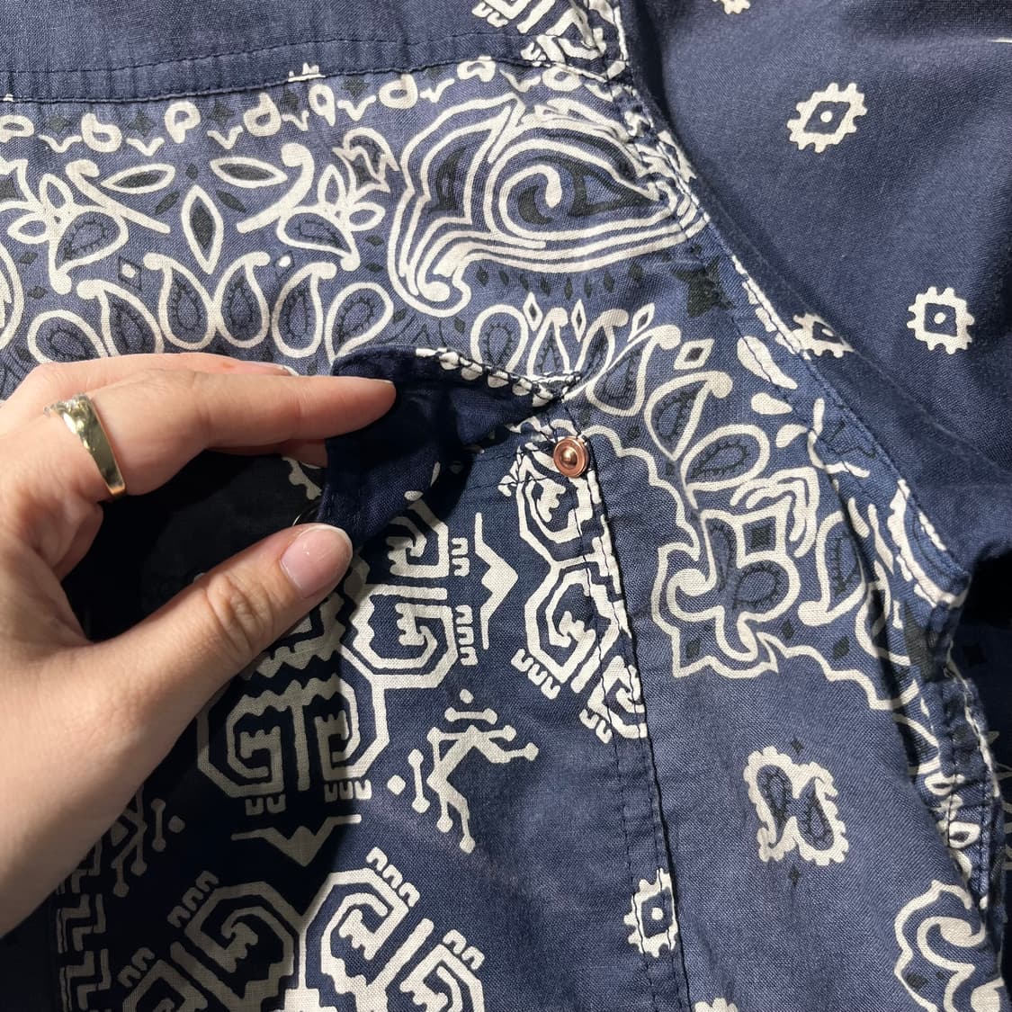 (새상품)KAPITAL 셔츠(XXL) 상품이미지6