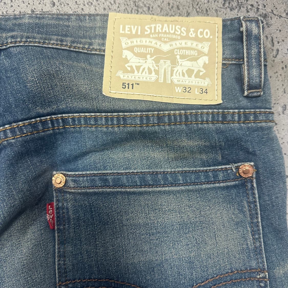 ✨ (바배) 리바이스 511 데님 팬츠  상품이미지3