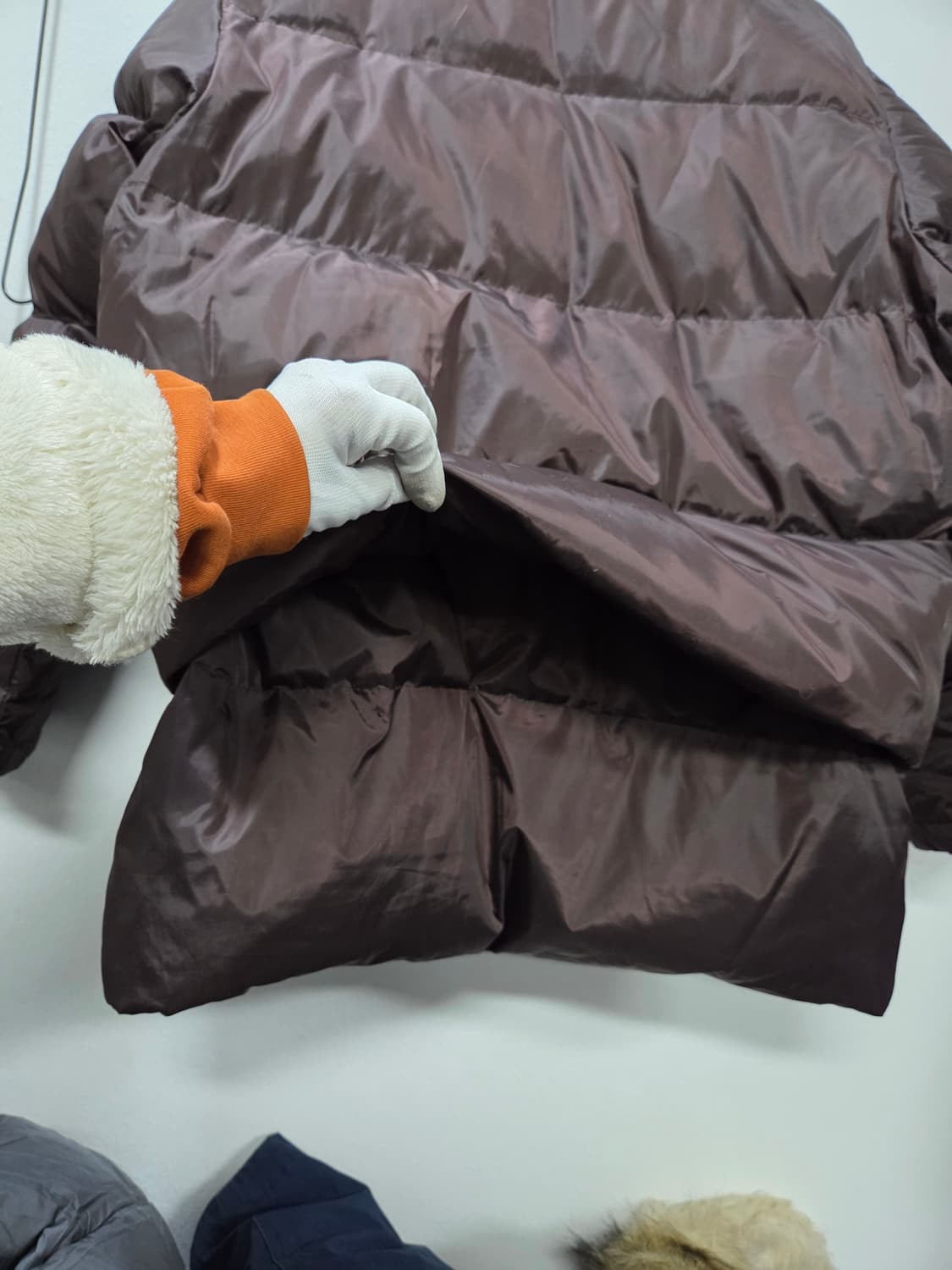 나이키 스포츠  덕다운 패딩 히든포켓 올드스쿨 빵빵한 패딩 상품이미지9