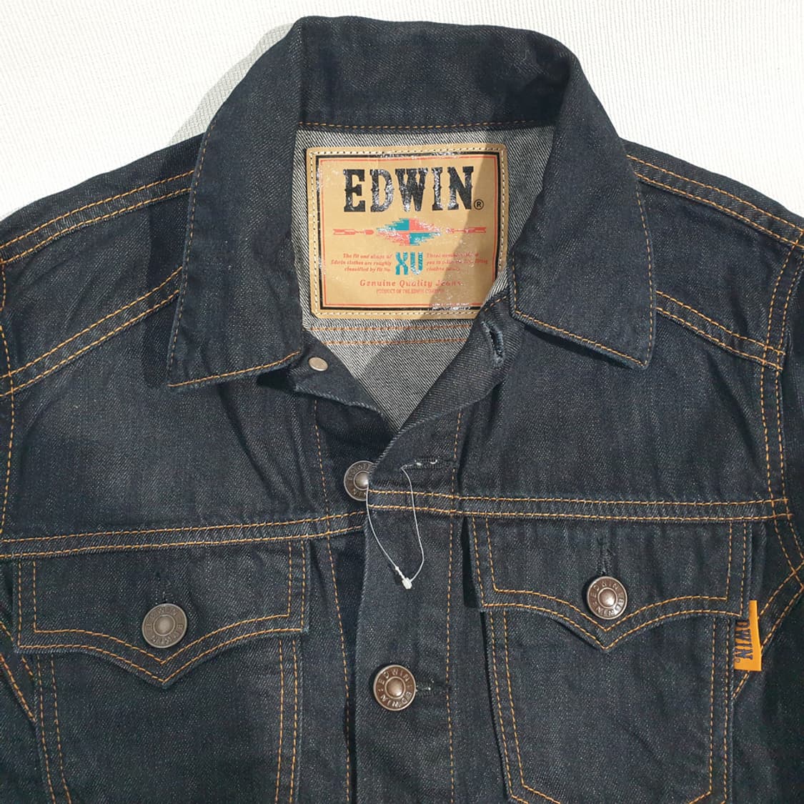 EDWIN 에드윈 데님 청자켓 S(공용가능) 상품이미지3