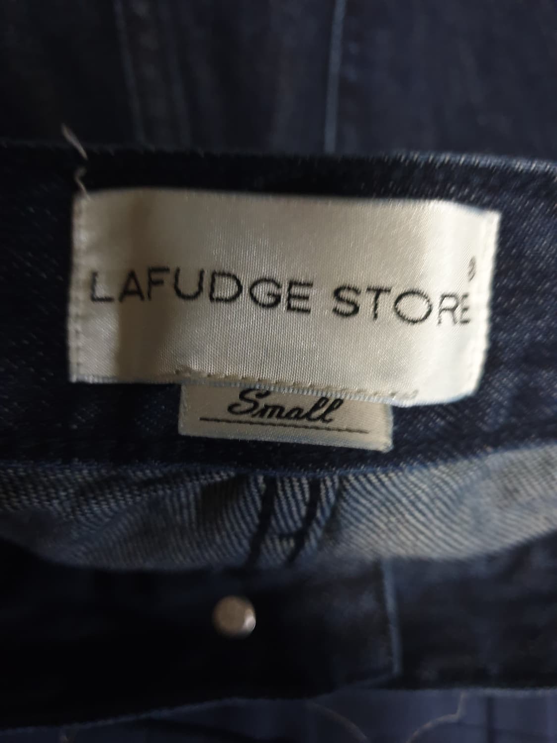 (품절)라퍼지스토어 파인 생지 데님 셋업 인디고 블루 (상:M 하:30) 상품이미지9