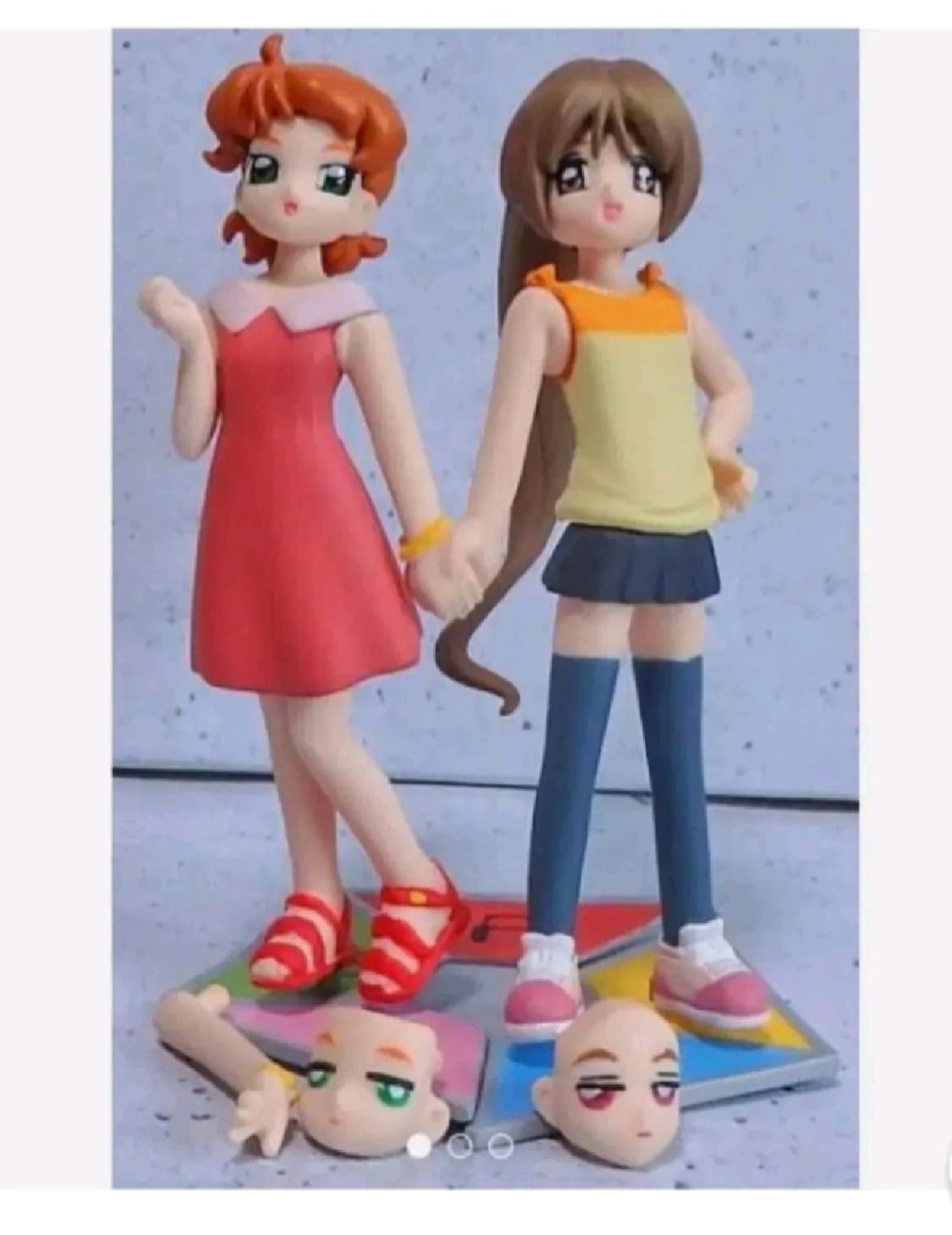 2005 유진 스즈까.미오 애니메이션  캐릭터  피규어 2종세트  상품이미지3