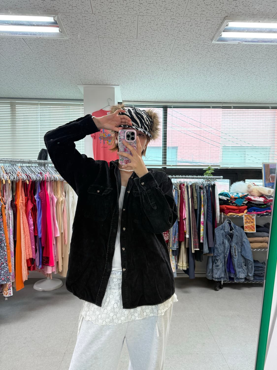 Vintage corduroy shirt  상품이미지1