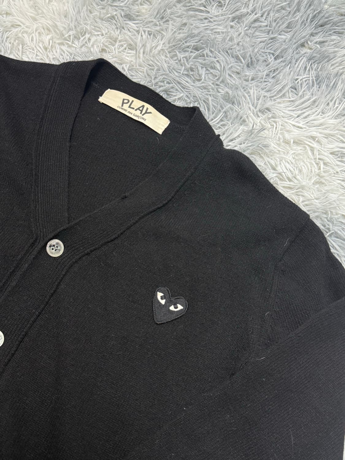 꼼데가르송 가디건 블랙와펜 가디건 상품이미지2