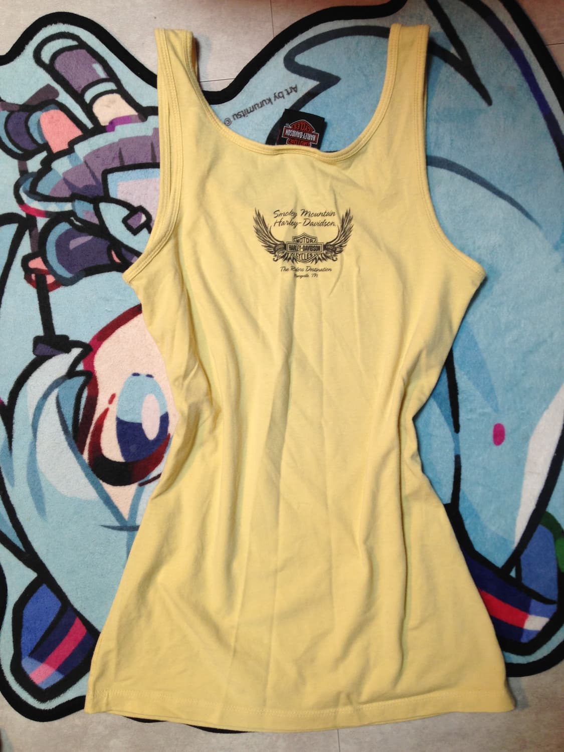 00s y2k 할리데이비슨 나시 상품이미지2