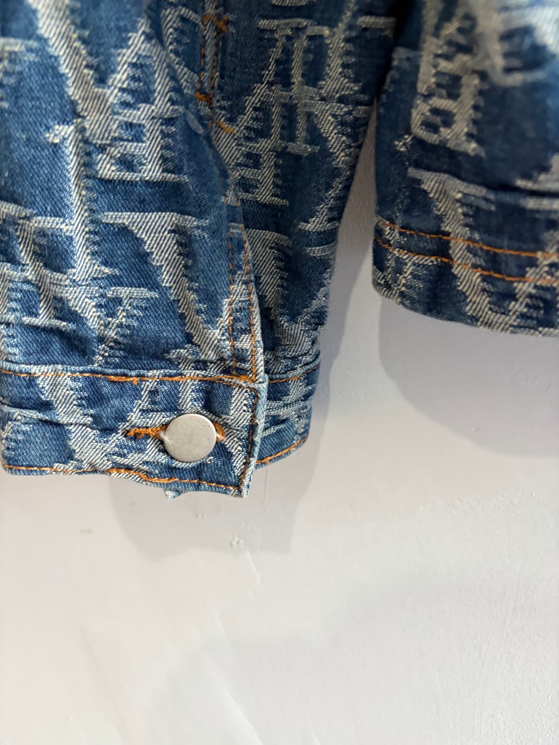 반디더핑크 모노그램 데님자켓 상품이미지7