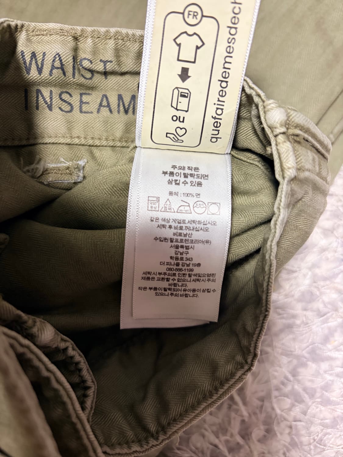 RRL 더블알엘 헤링본 퍼티그 팬츠 32x32 상품이미지3