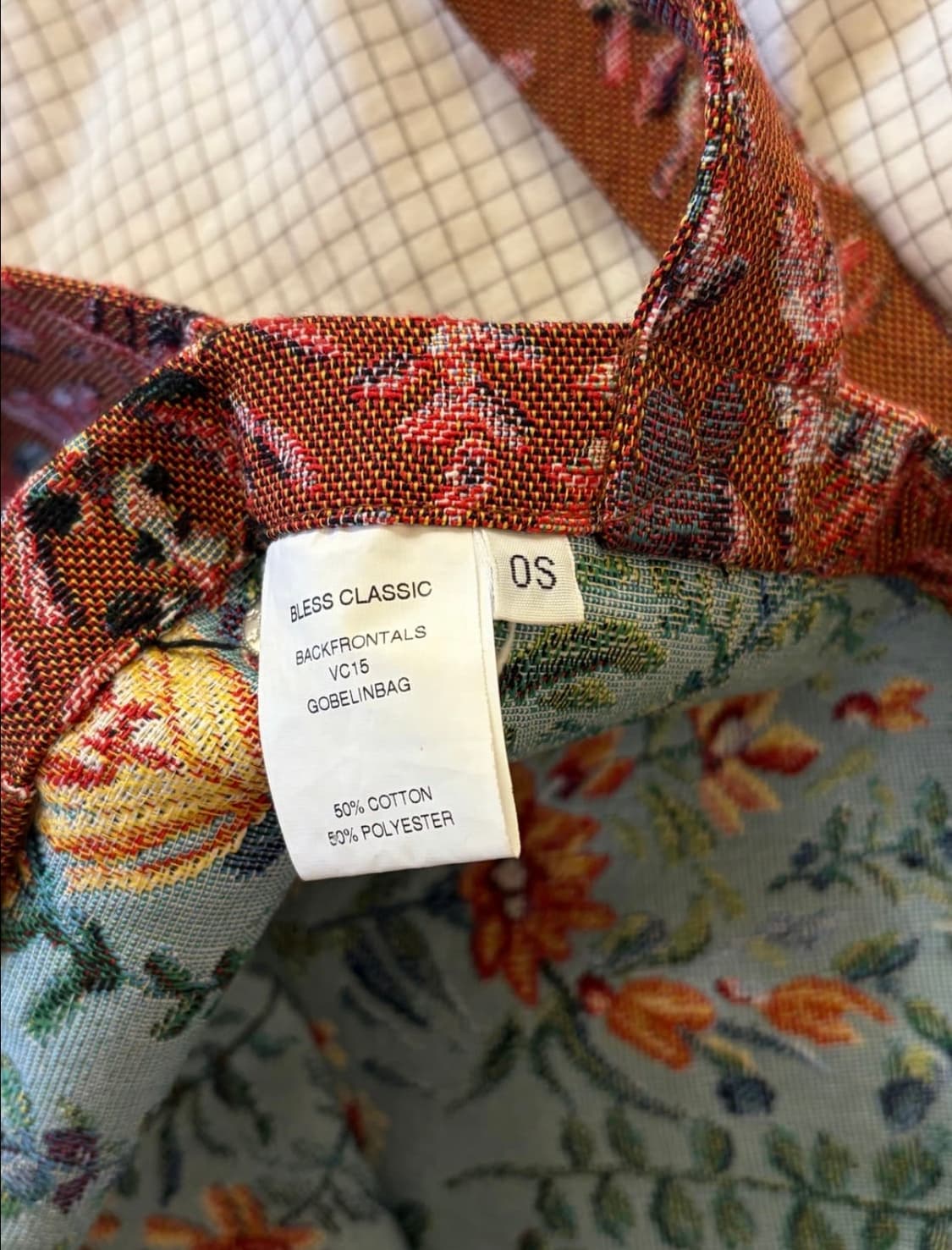 블레스 multicolor gobelin tote 상품이미지7