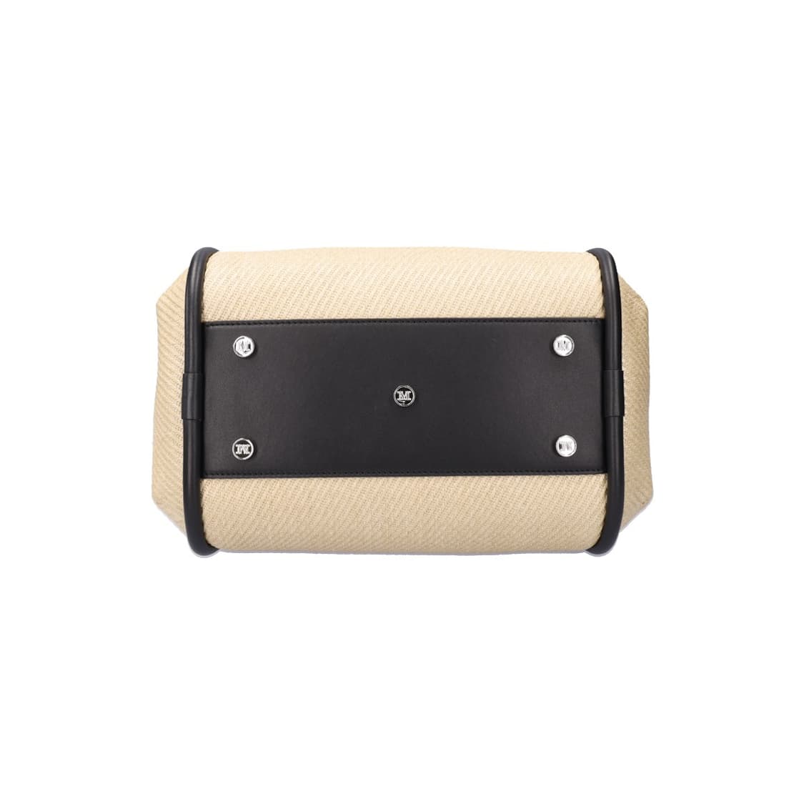 막스마라 25145110226 투톤  썸머마린스 핸드백 라피아 블랙 상품이미지5