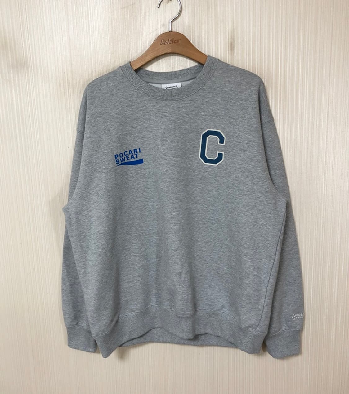 커버낫X포카리스웨트 2024 러너스데이 맨투맨티셔츠 L 상품이미지1