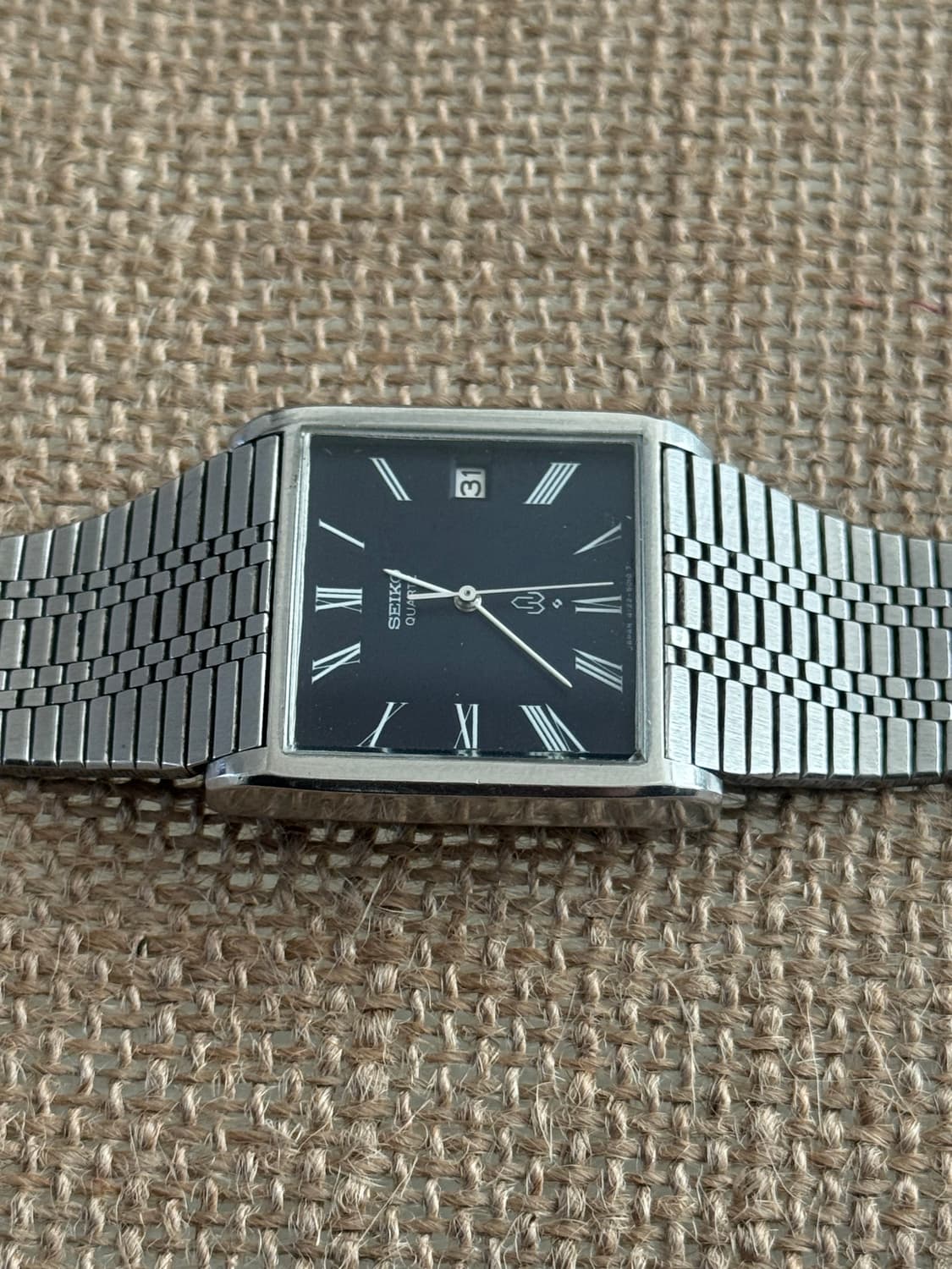 1970s 희귀 빈티지 세이코 로마인덱스 쿼츠 상품이미지3