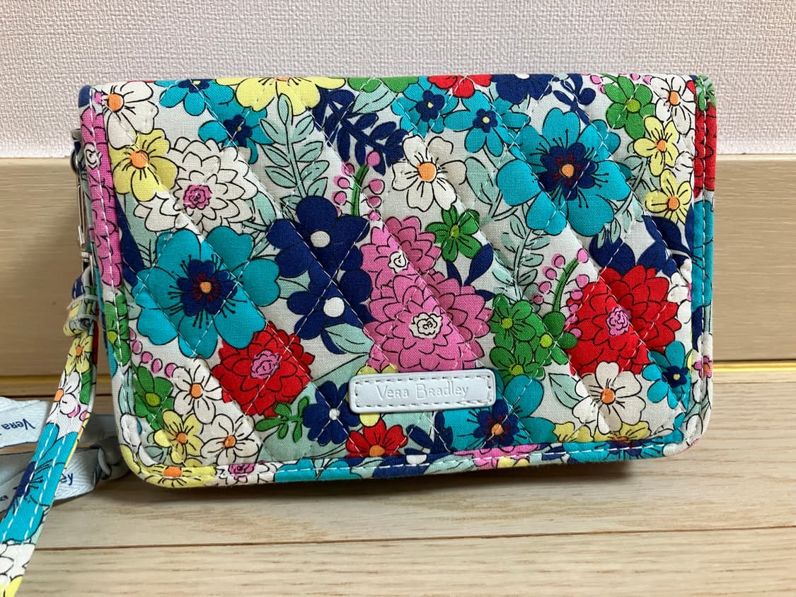 Vera bradley 베라브래들리 꽃무늬 빈티지 크로스백 지갑 상품이미지2