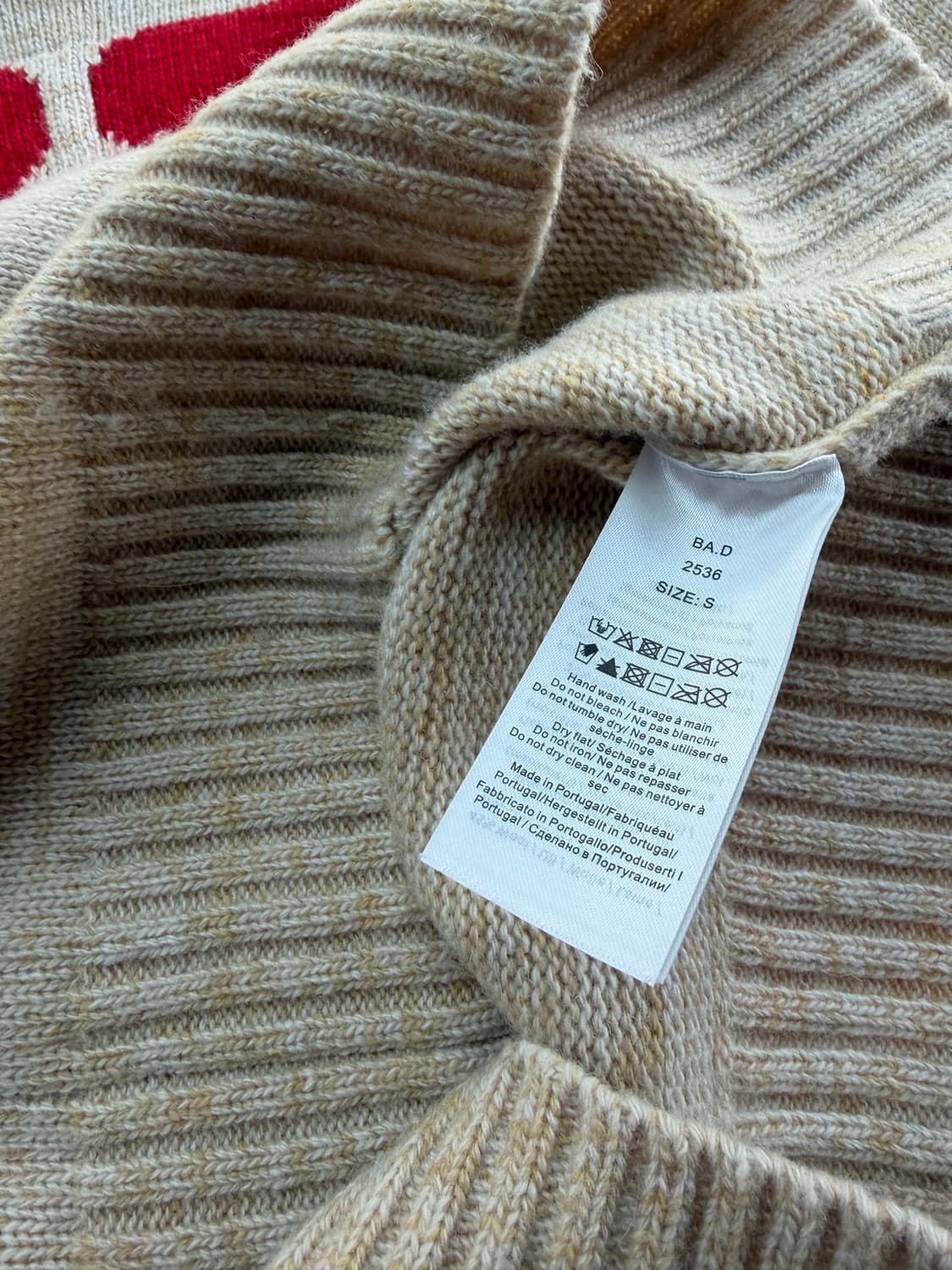 S/ 가니 버터플라이 로고 니트 스웨터 상품이미지8