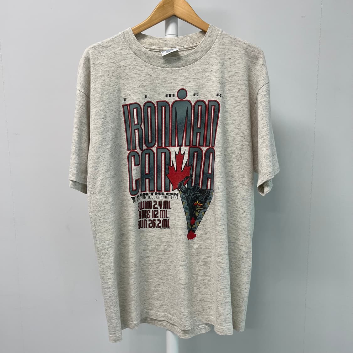 [L] CANADA 길단 해밀턴 90s 빈티지 그래픽 반팔 티셔츠 상품이미지1