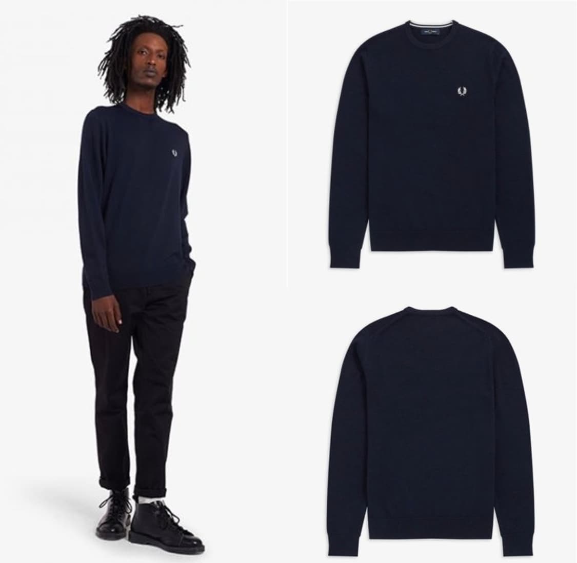 프레드페리 니트 티셔츠 상품이미지3