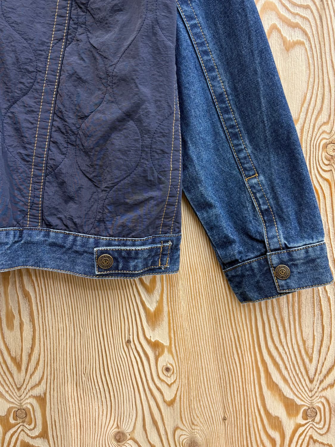 트루릴리전 퀼팅 데님 트러커 자켓 상품이미지4