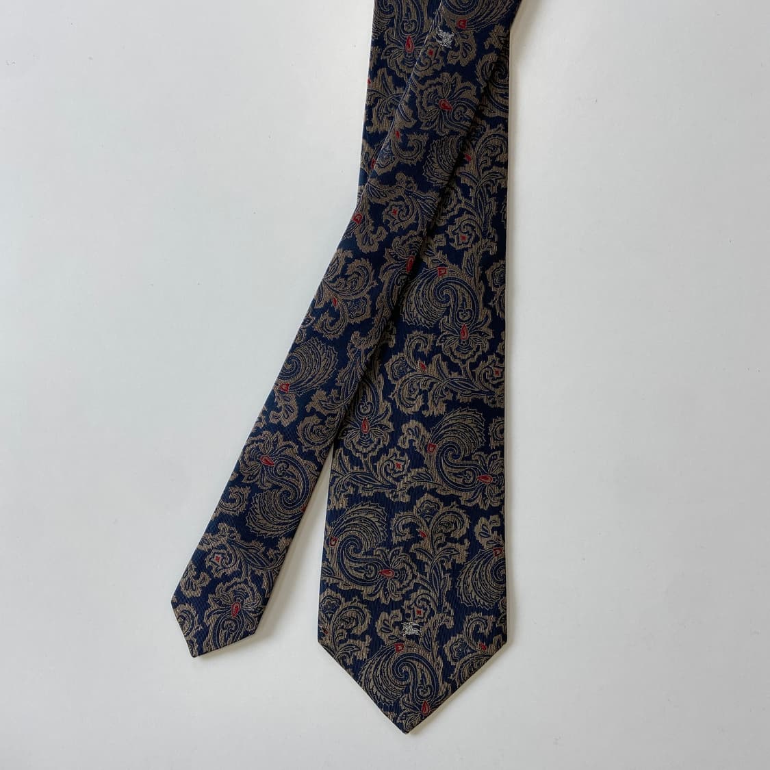 버버리 심플로고 페이즐리 명품 정품 넥타이 (Burberry) 상품이미지2