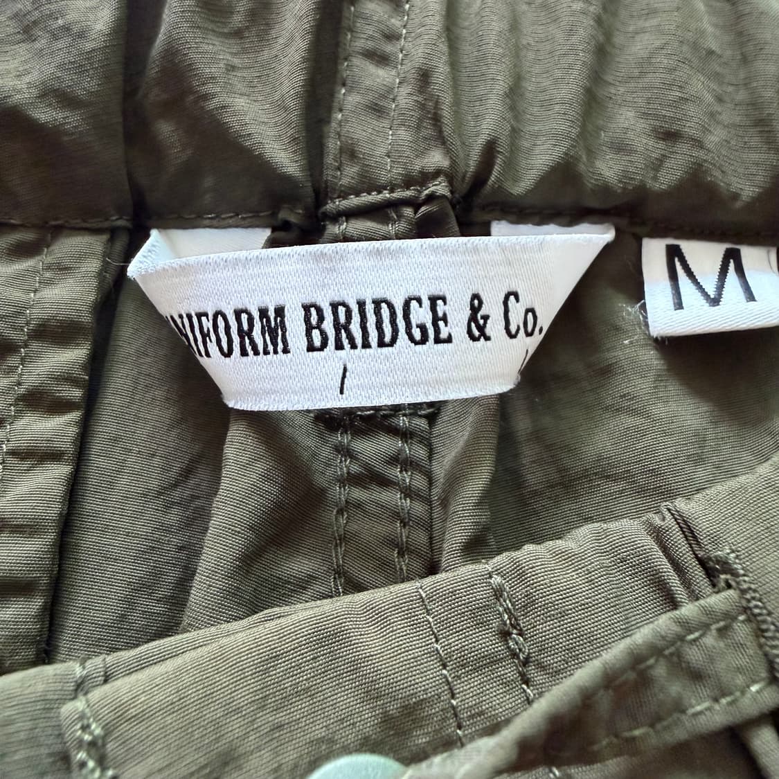 유니폼 브릿지 나일론 카고팬츠  상품이미지2