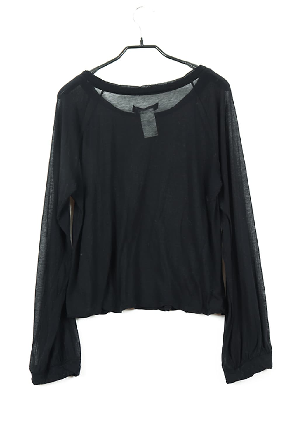 YOHJI YAMAMOTO NOIR 시스루블라우스 요시야마모토 블라우스 상품이미지2