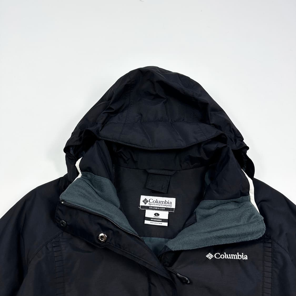 컬럼비아 옴닉테크 블랙 풀오버 바람막이 자켓 (L 여성추천) 상품이미지1