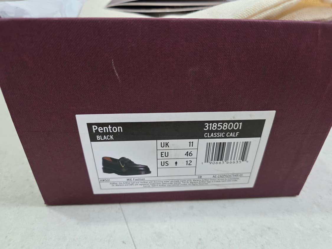 [새상품] 닥터마틴 MIE Penton Calf 로퍼 300 상품이미지3