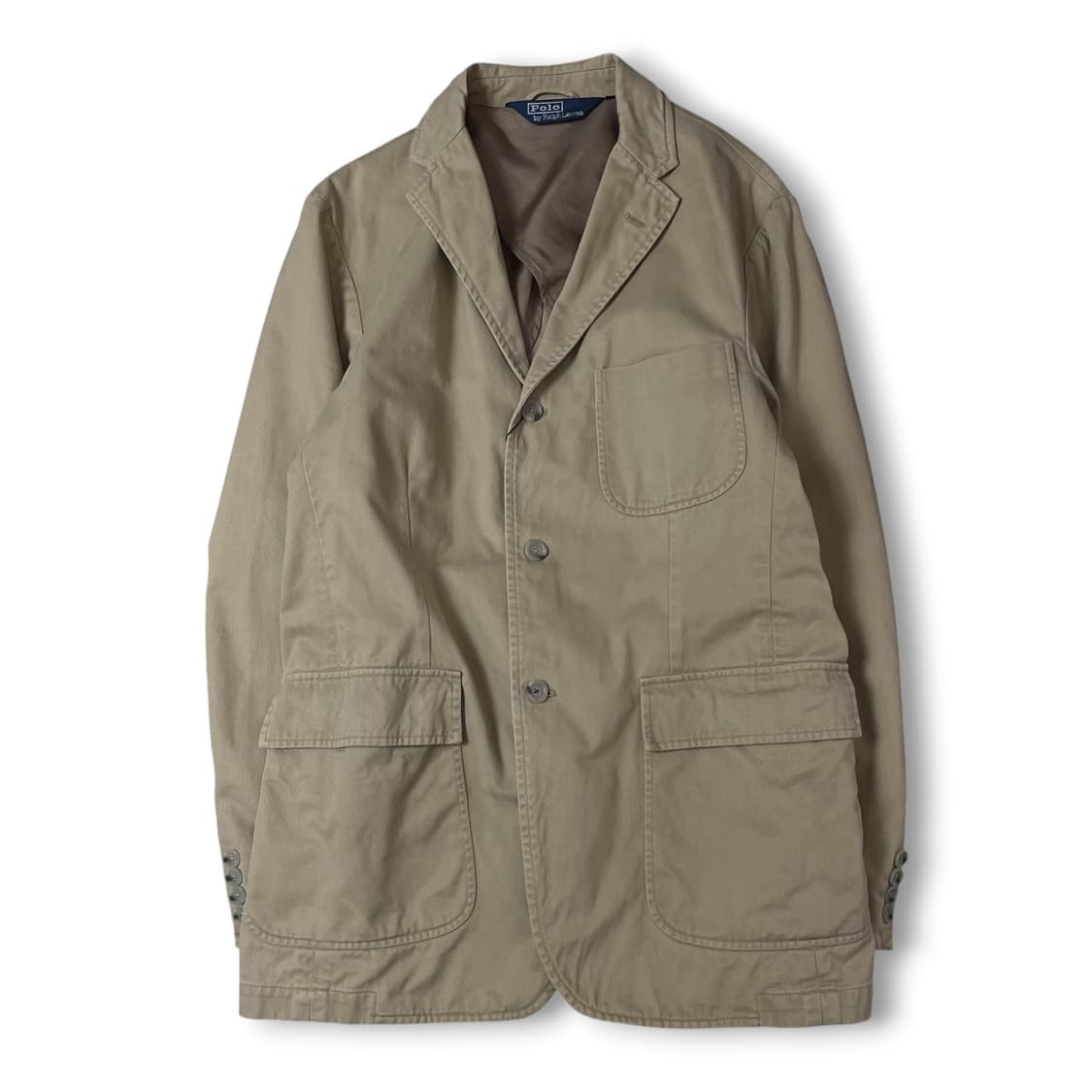 폴로 랄프로렌 베이지 멀티 포켓 자켓 L 상품이미지1