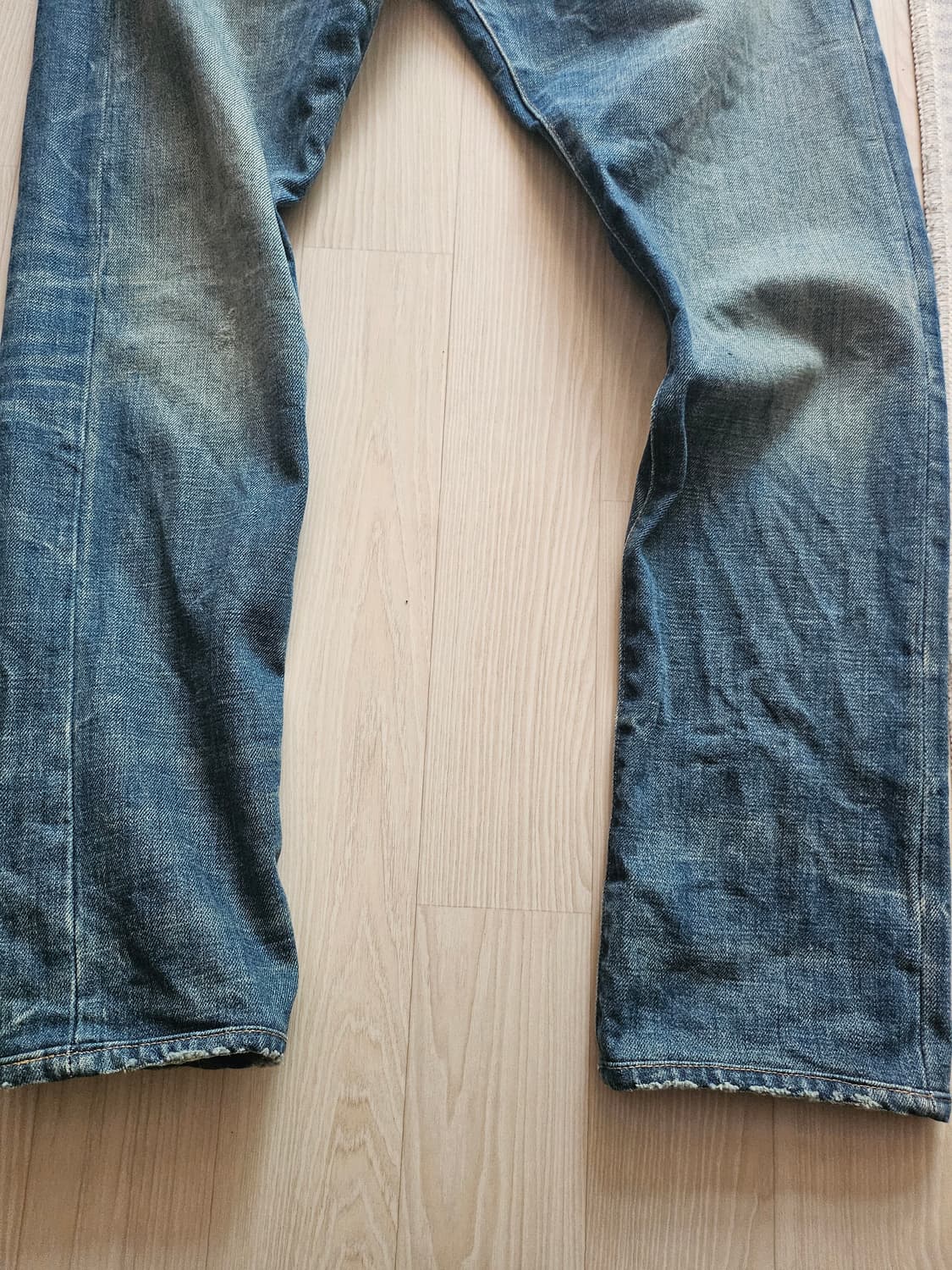 폴로 랄프로렌 워싱 데님 셀비지 청바지 32 상품이미지4