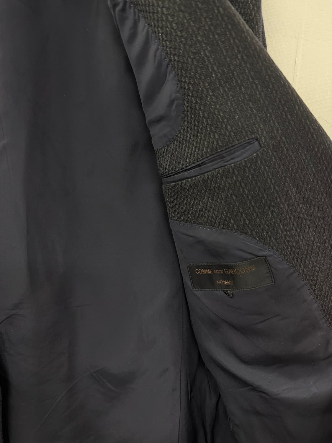 꼼데가르송 옴므 울 블레이저 자켓 상품이미지3