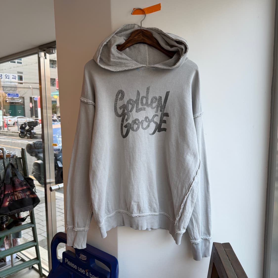 골든 구스 디스트레스드 컷오프 후드 상품이미지2