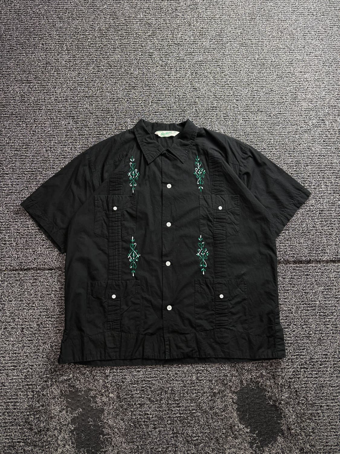 BACKERS USA 오리지날 구아야베라 반팔 셔츠 3432 상품이미지2