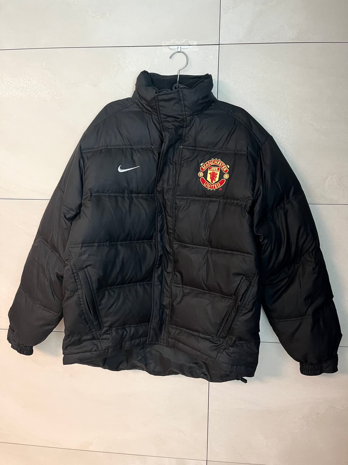 나이키 레트로 맨체스터 유나이티드 블랙 패딩 점퍼 [해외 S] 상품이미지3
