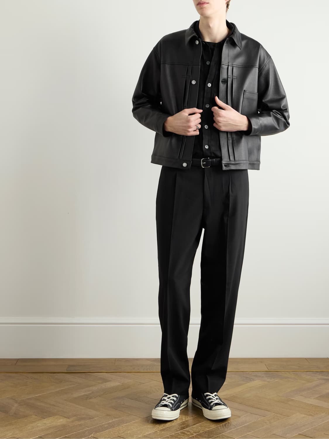 [1/31까지][2] 25SS 아프레쎄 1st 타입 레더 자켓 상품이미지2