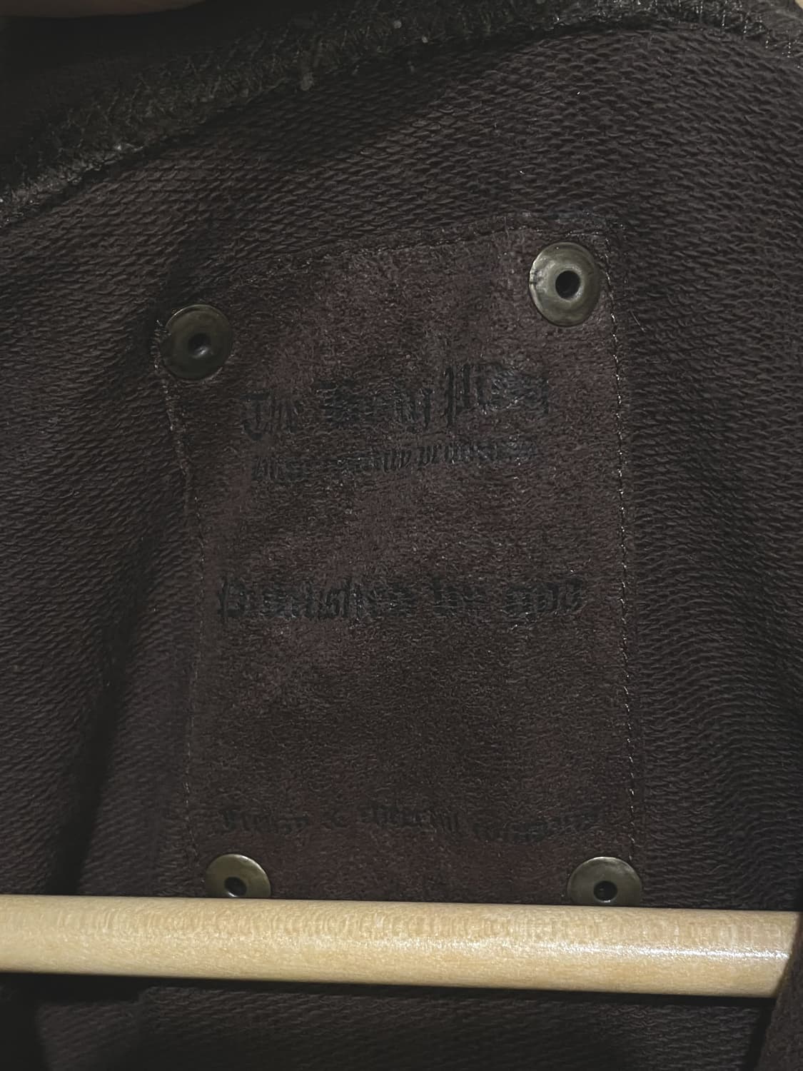 g.o.a 고아 지퍼 디테일 딥브라운 후드집업 y2k 상품이미지6