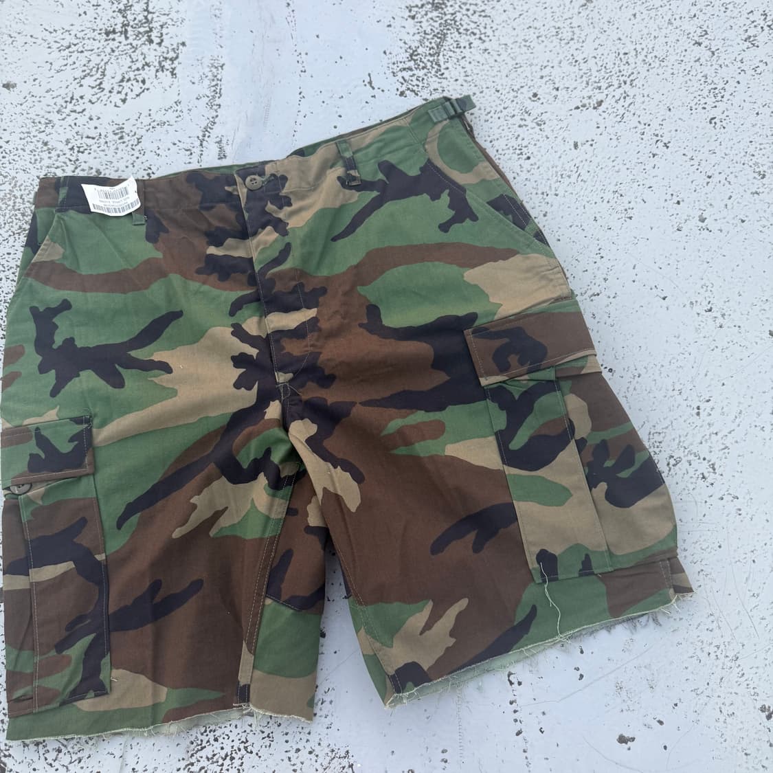 [military] 밀리터리 bdu 오리지널 컷오프 버뮤다 팬츠 상품이미지3