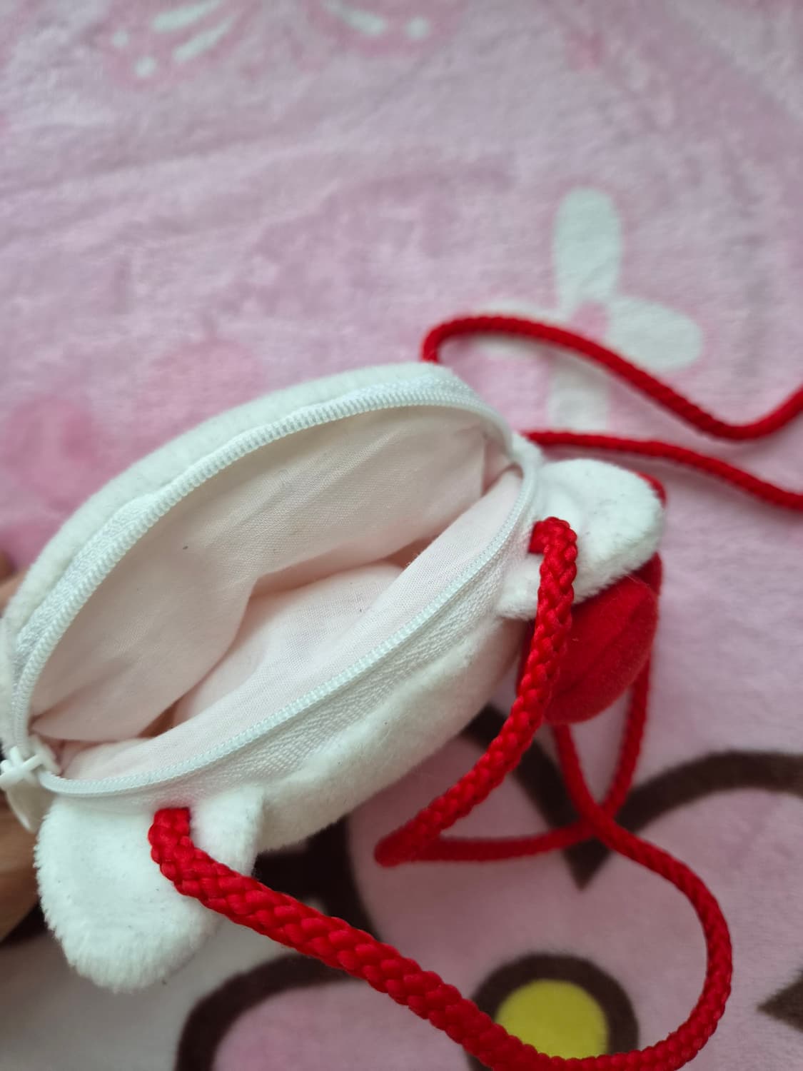 헬로키티 고전키티 얼굴 파우치 90년대 출시품 상품이미지3