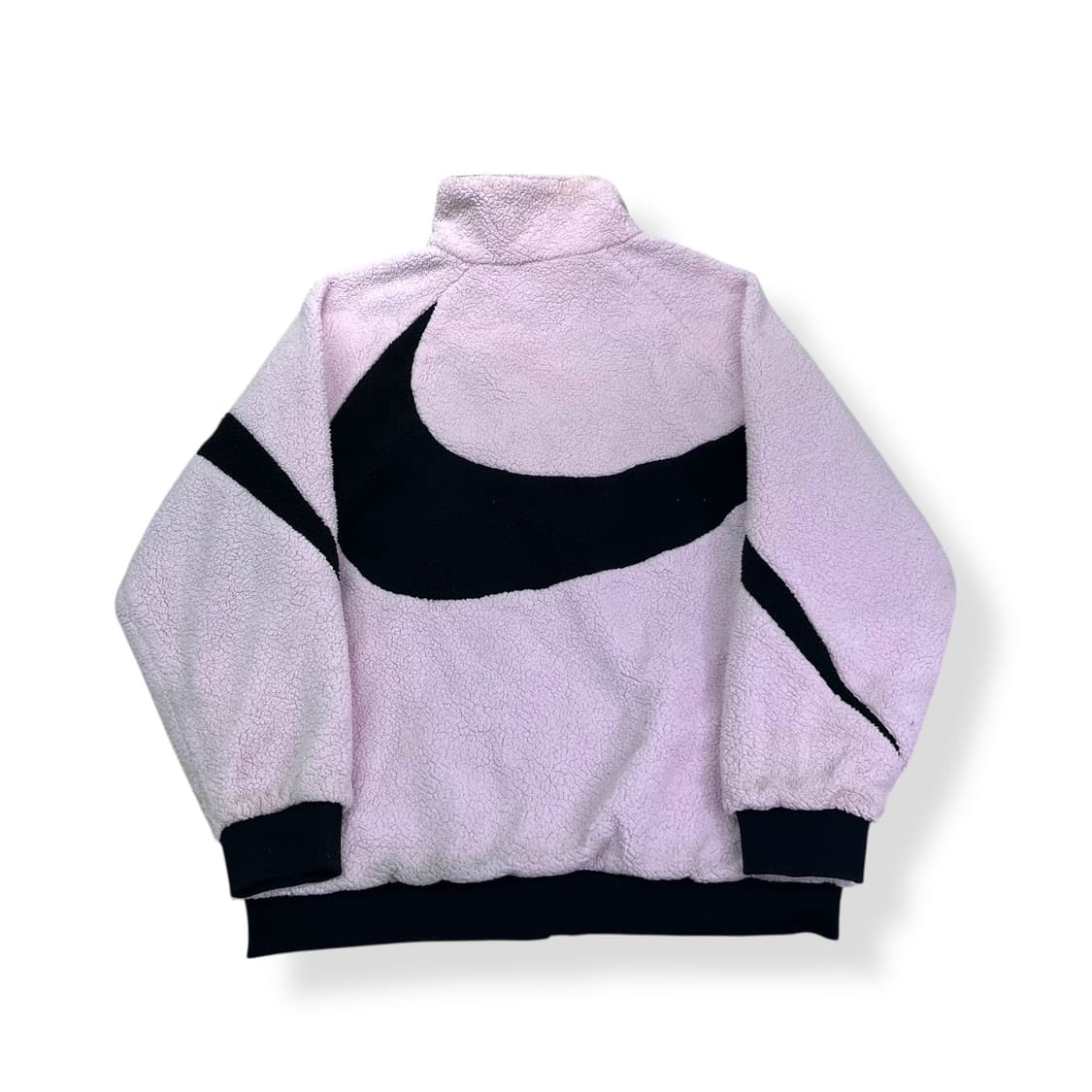 100 나이키 리버시블 양면 양털 핑크 플리스 자켓 상품이미지2