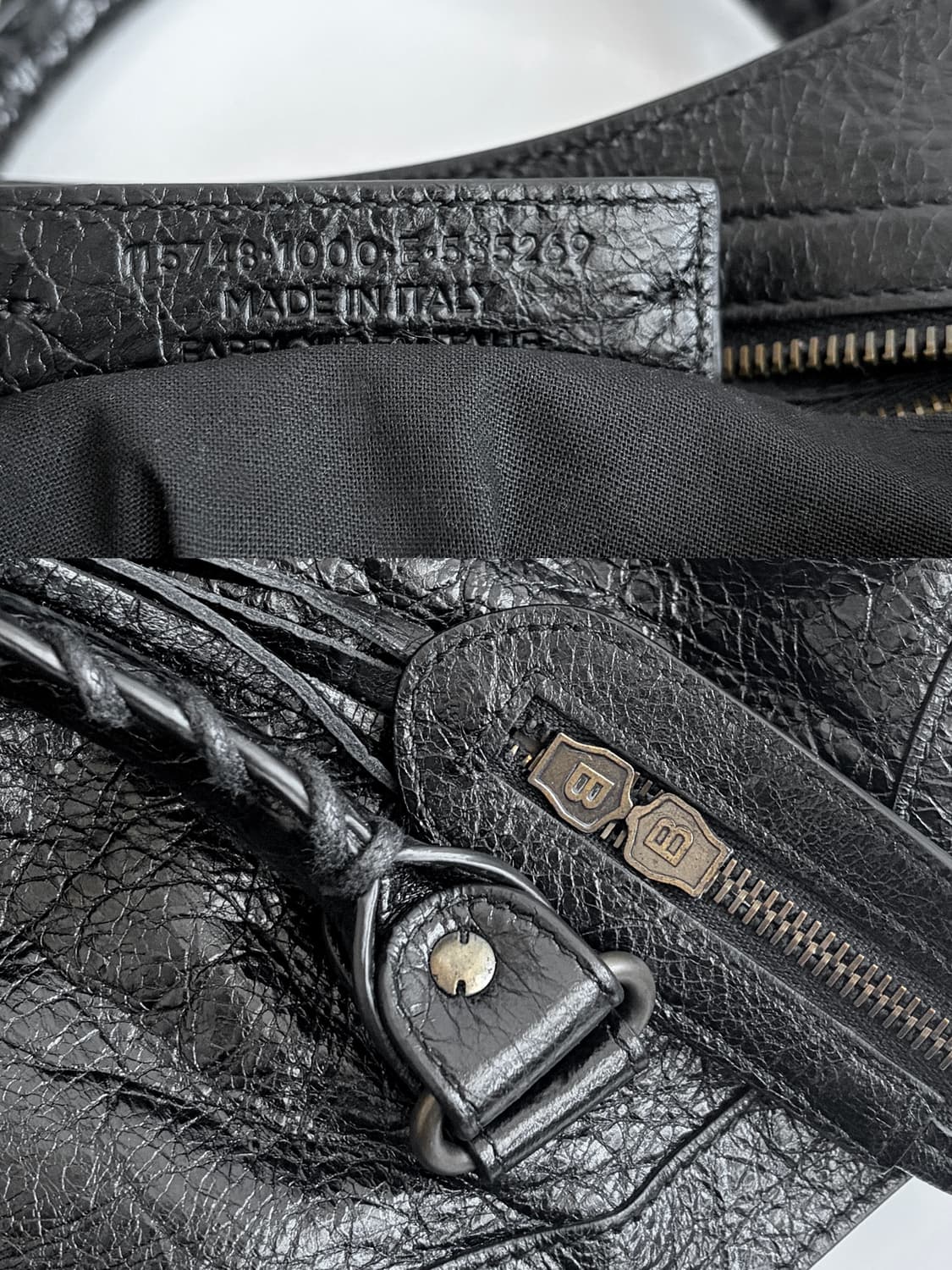 발렌시아가 클래식 시티백 미듐 판매합니다. 상품이미지7