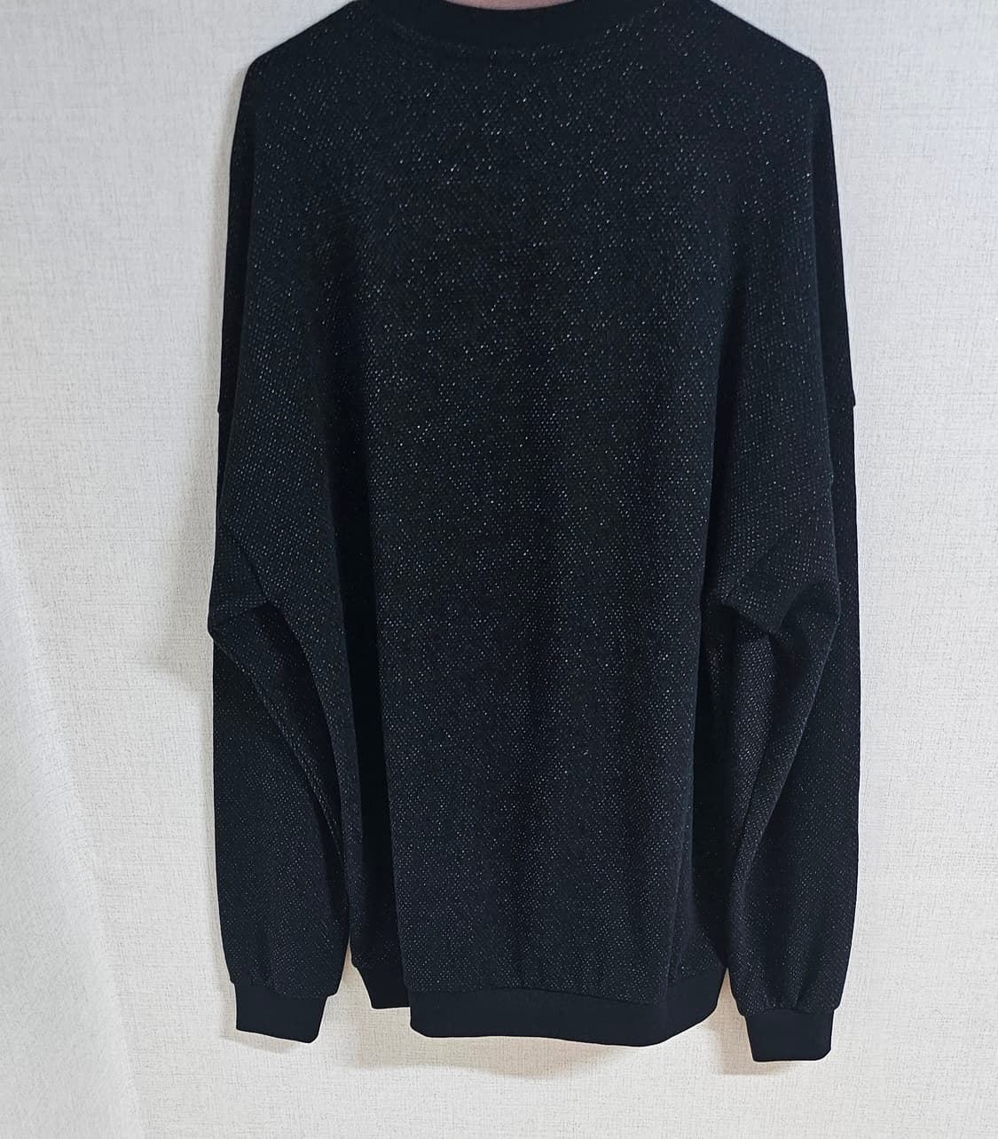 반짝이포인트쭈리맨투맨티셔츠 오버핏 M 상품이미지2