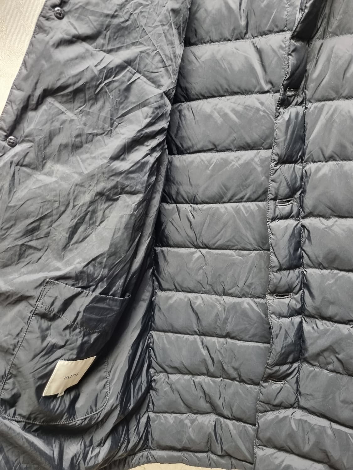 [남100/24년] 헤지스 패딩코트 블랙 상품이미지6