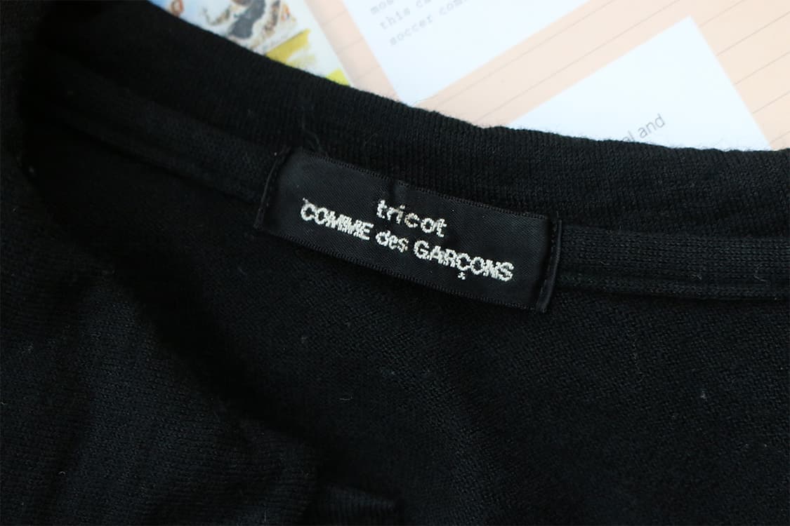 꼼데가르송 트리콧 프릴 셔츠 가디건  상품이미지7