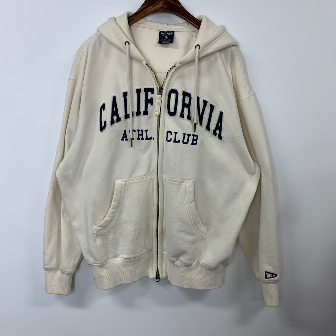 후아유 y2k 와투케 아이보리 후드집업  상품이미지2