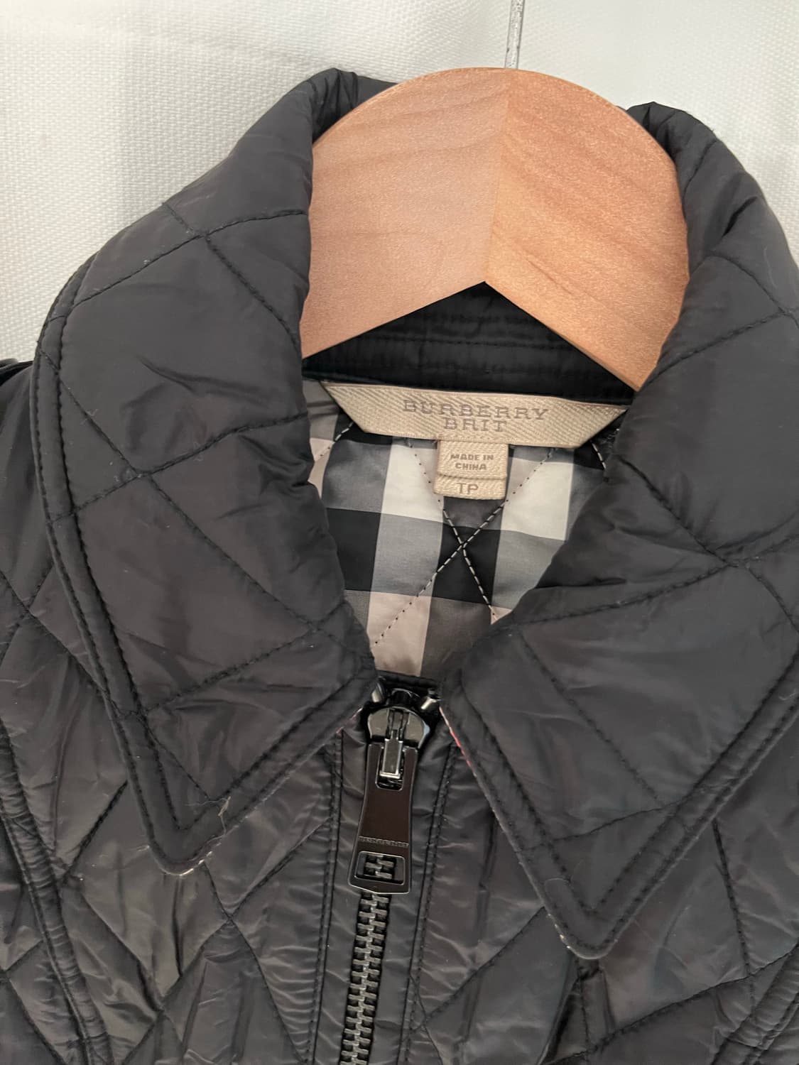 Burberry Brit 여성 퀼팅 자켓 블랙 상품이미지5