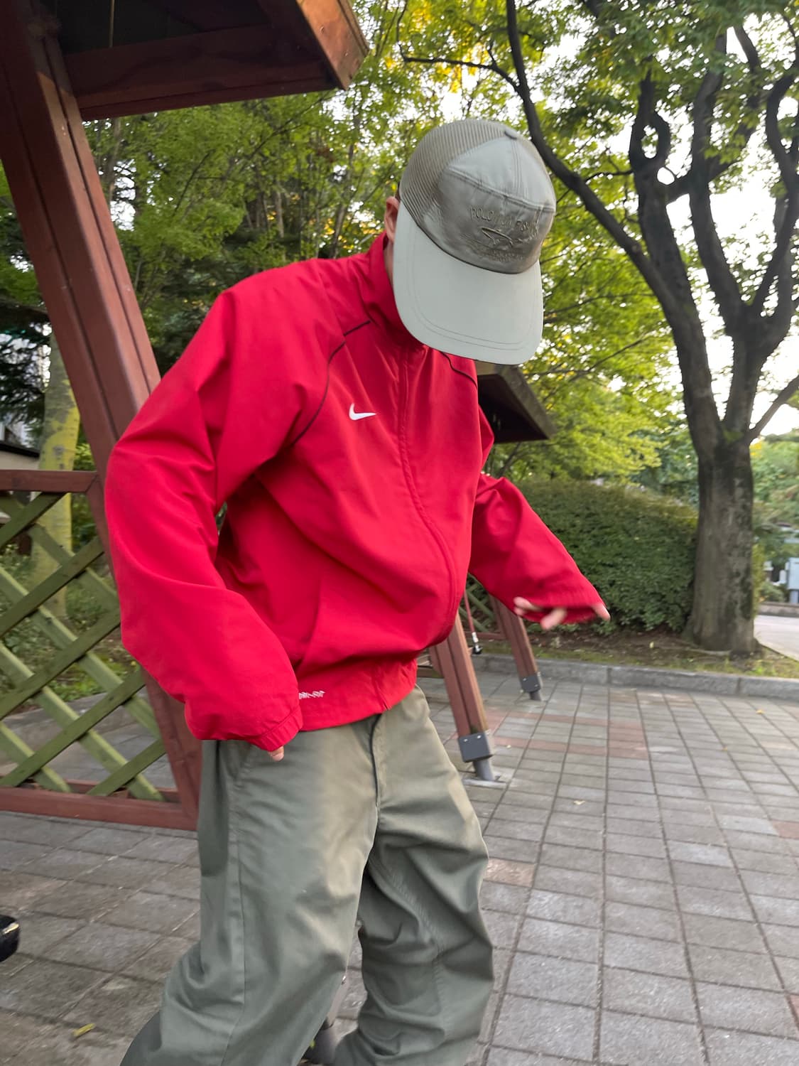 빈티지 피싱 롱빌 메쉬캡 상품이미지2