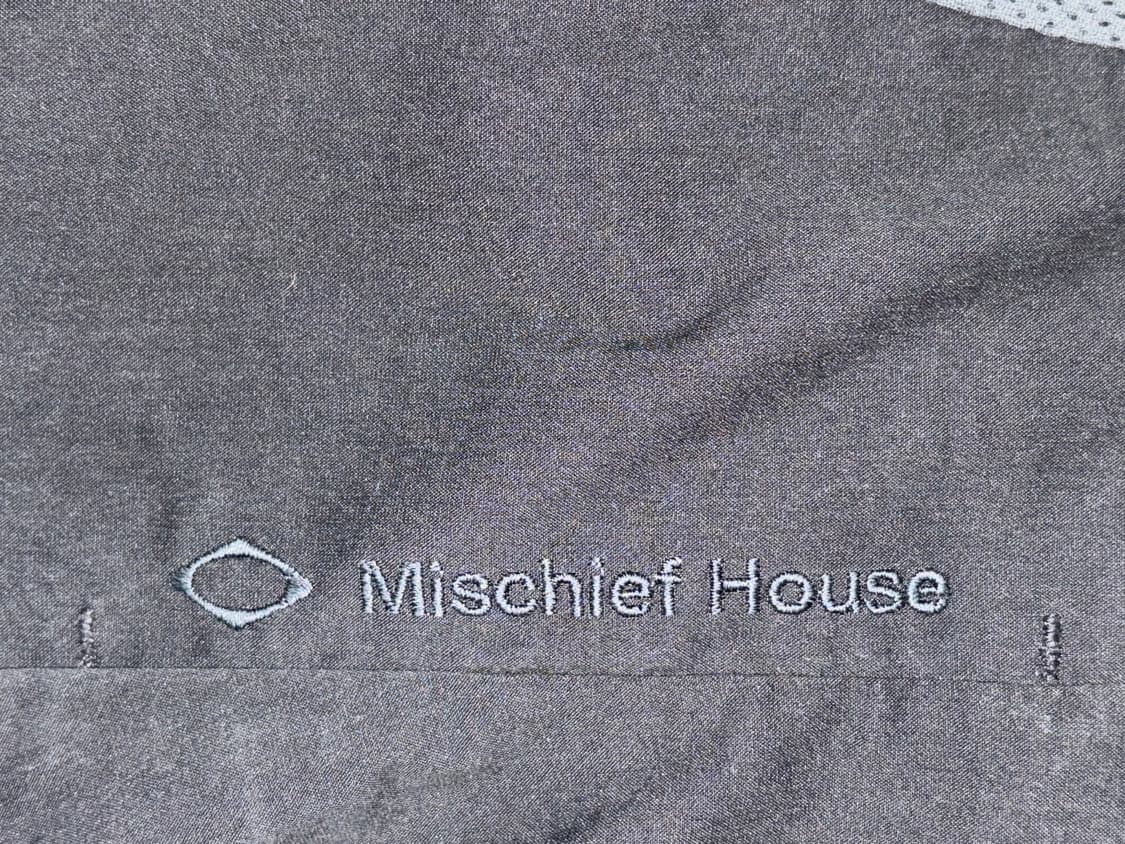 미스치프 사이드 훅 셔링 셔츠 차콜 S 상품이미지6