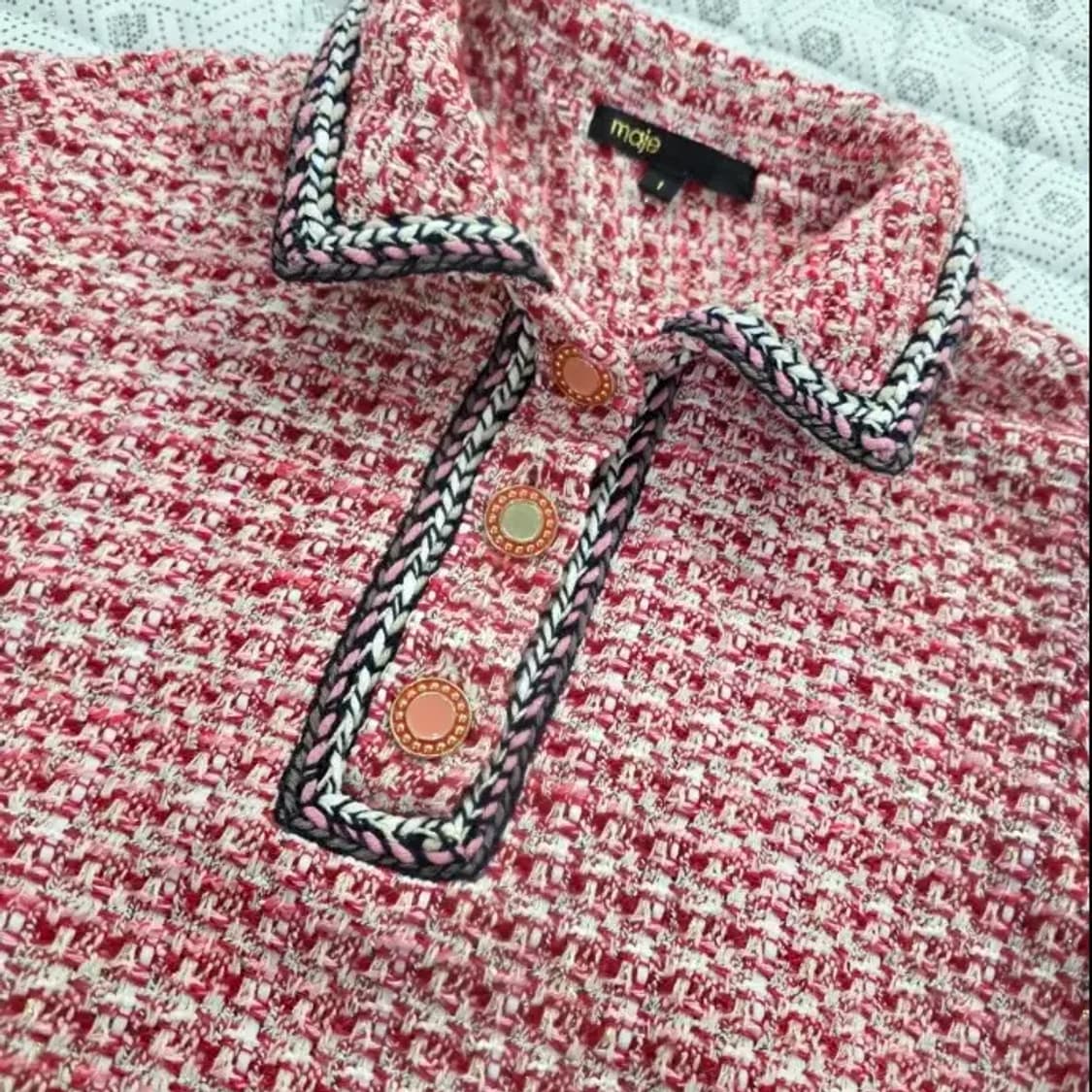 한섬 마쥬 트위드 니트 ~55 상품이미지6