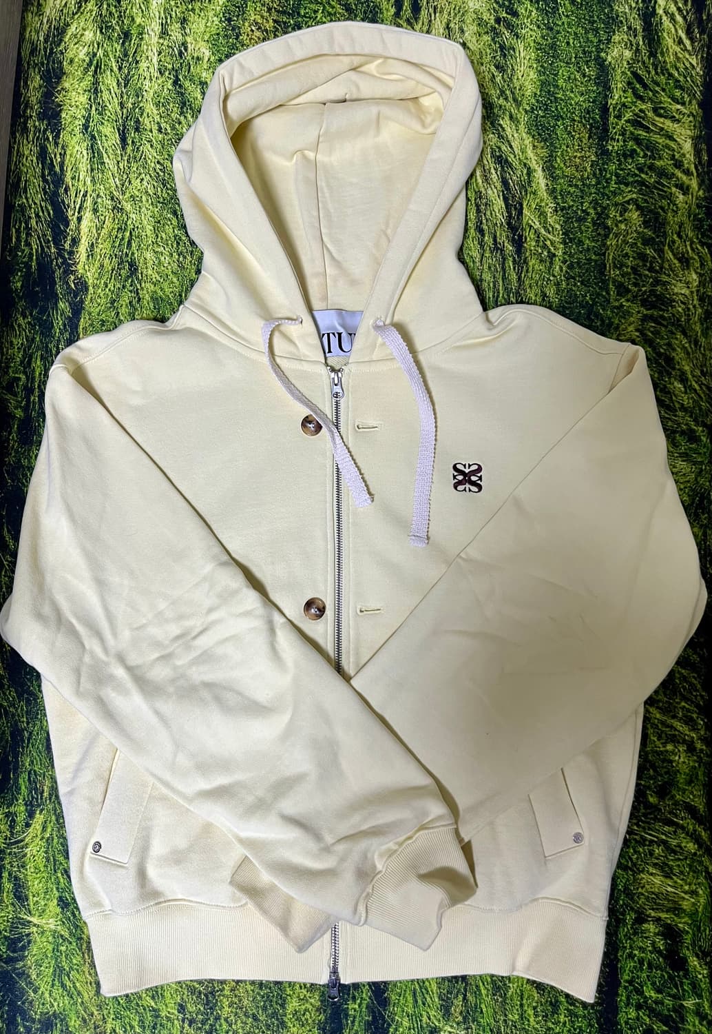 세터 테오 코튼 올데이 후드집업 빈티지 옐로우 상품이미지2