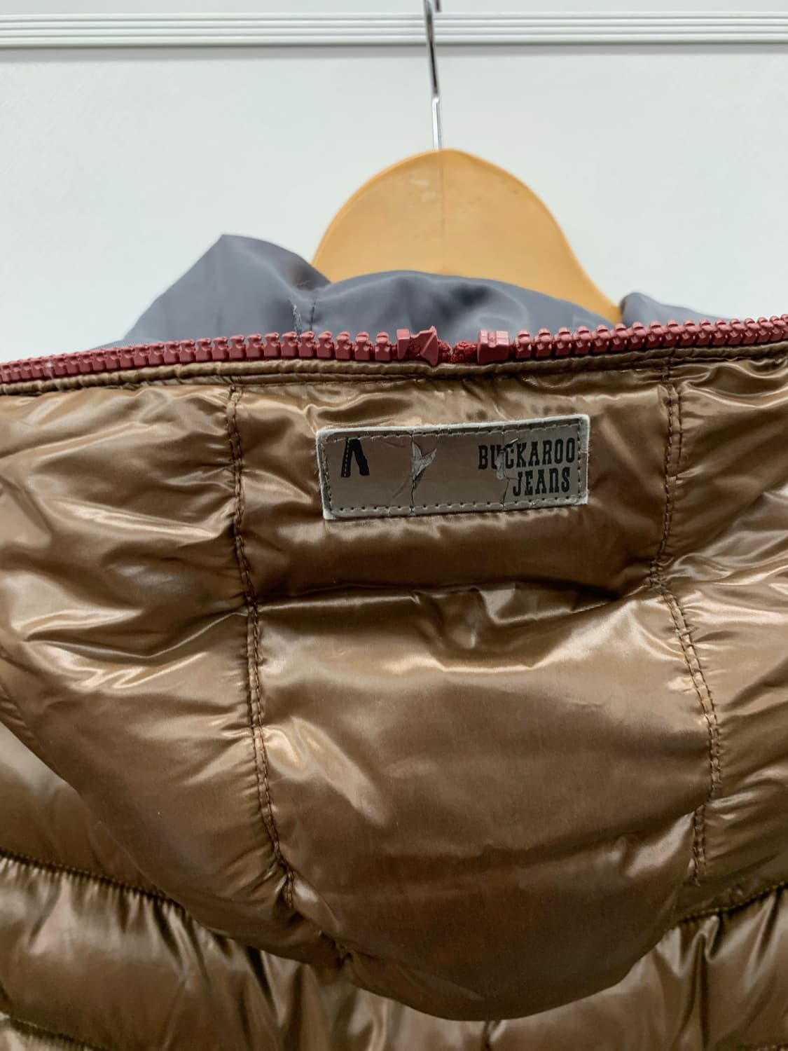 버커루 라인 크롭 패딩 상품이미지6