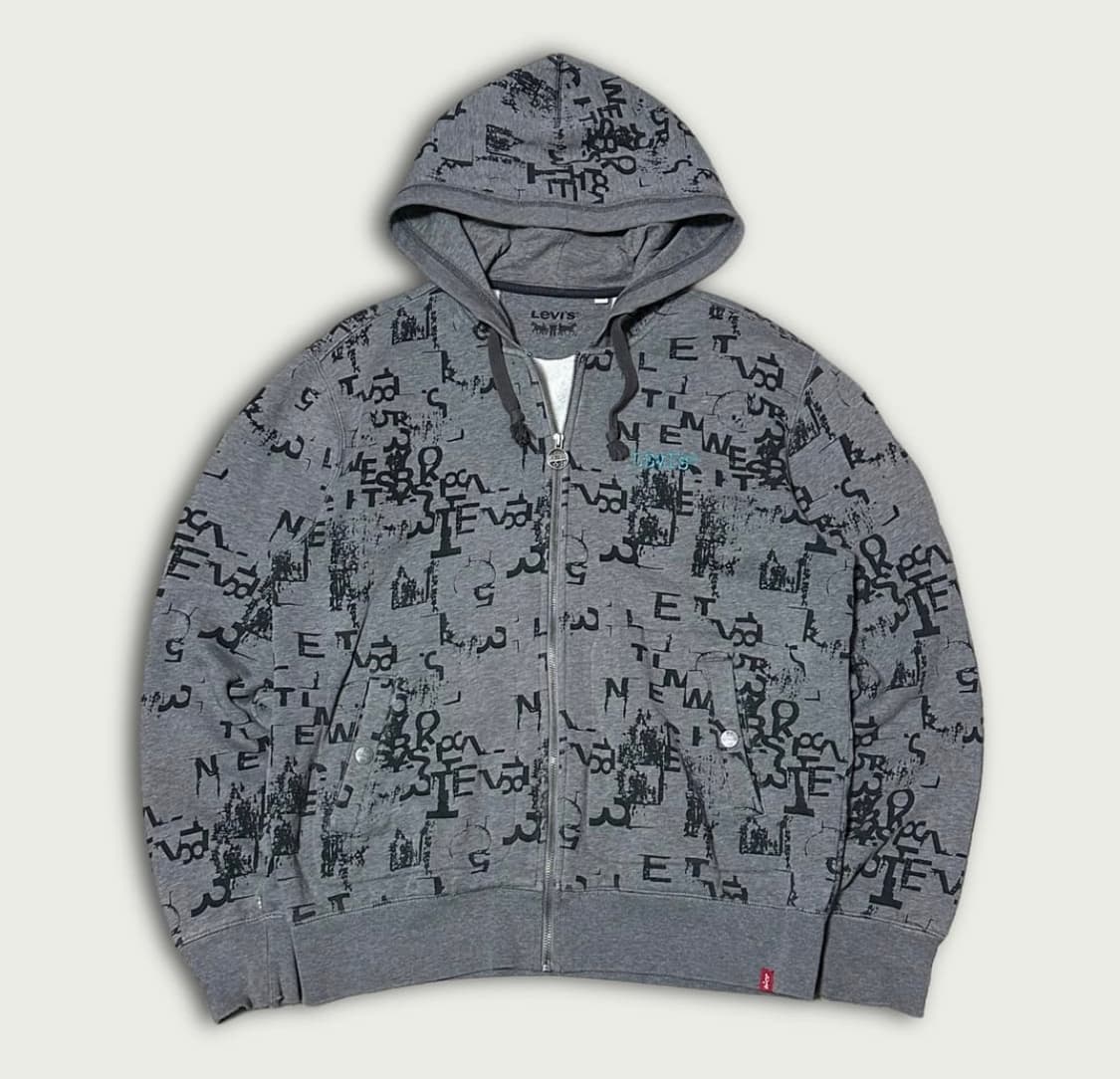 LEVI'S 리바이스 기모 후드 집업 / 리바이스 후드집업 상품이미지1