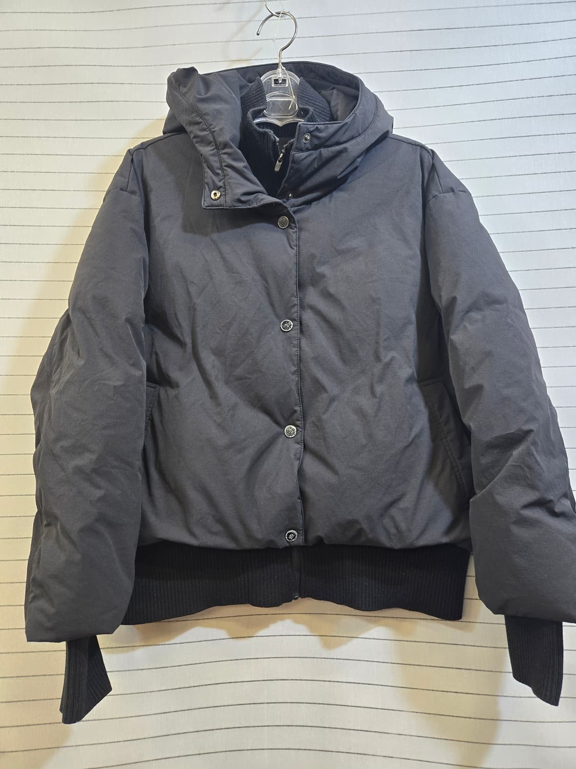 JDX 여성 겨울 다운후드 점퍼 블랙 상품이미지2