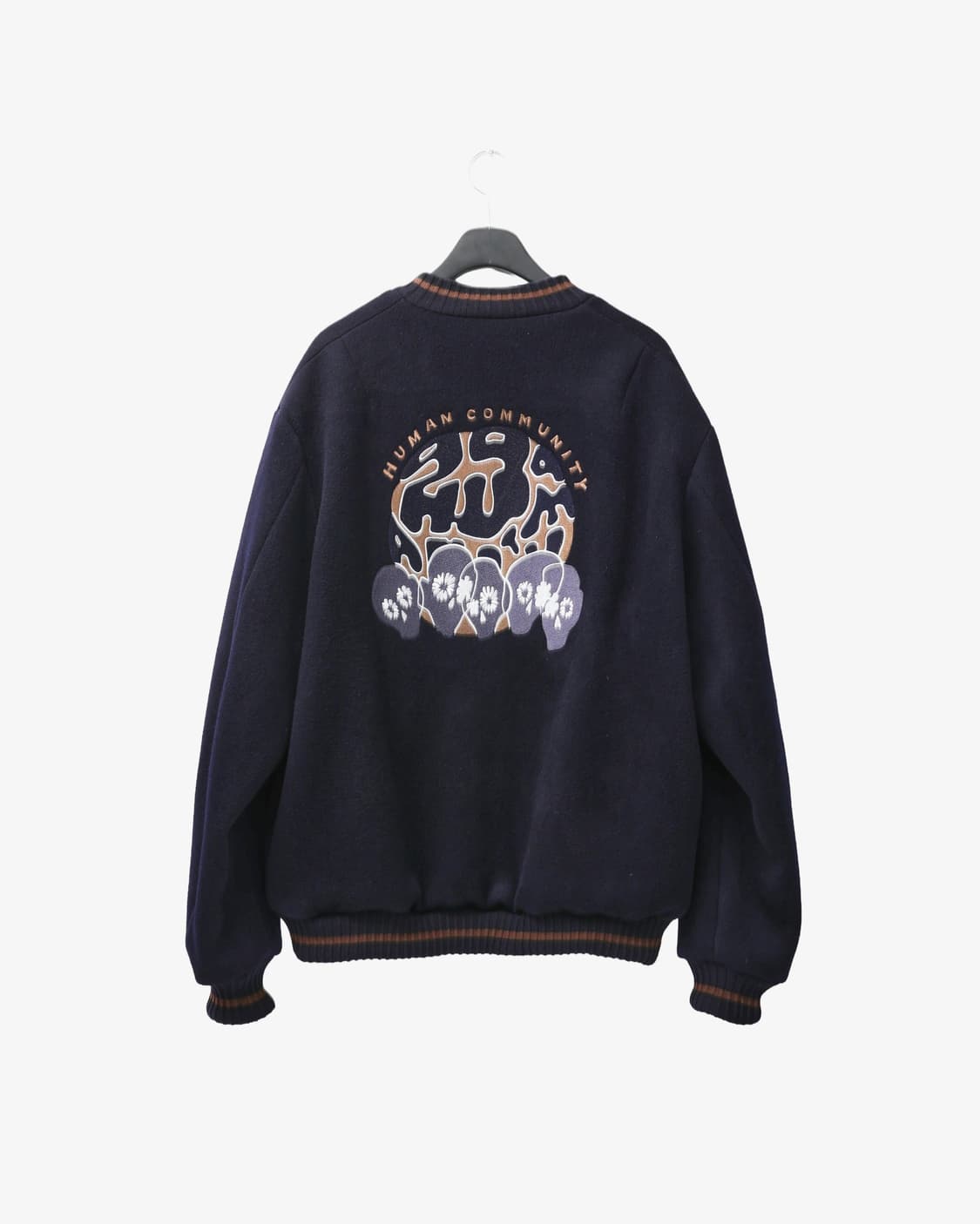 999휴머니티 헤비 울 블루종 1 네이비 상품이미지3